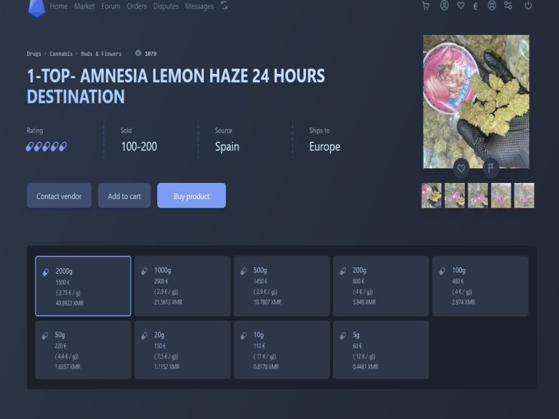 Archetyp Market vendor dashboard